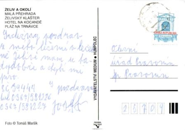 Želiv 1999 95 001 ●